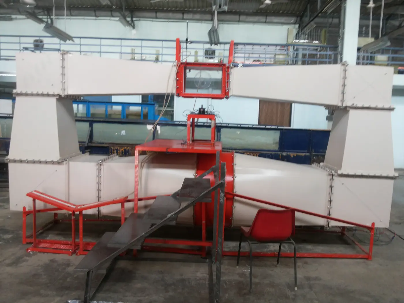 Closed circuit wind tunnel built by Sanmati