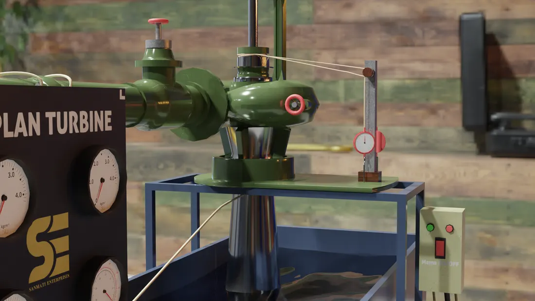 Kaplan Turbine Test Rig