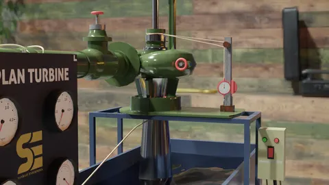 Kaplan Turbine Test Rig