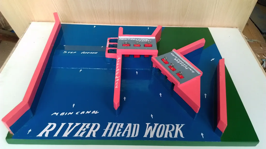 Model of River Head Works