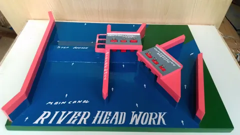 Model of River Head Works
