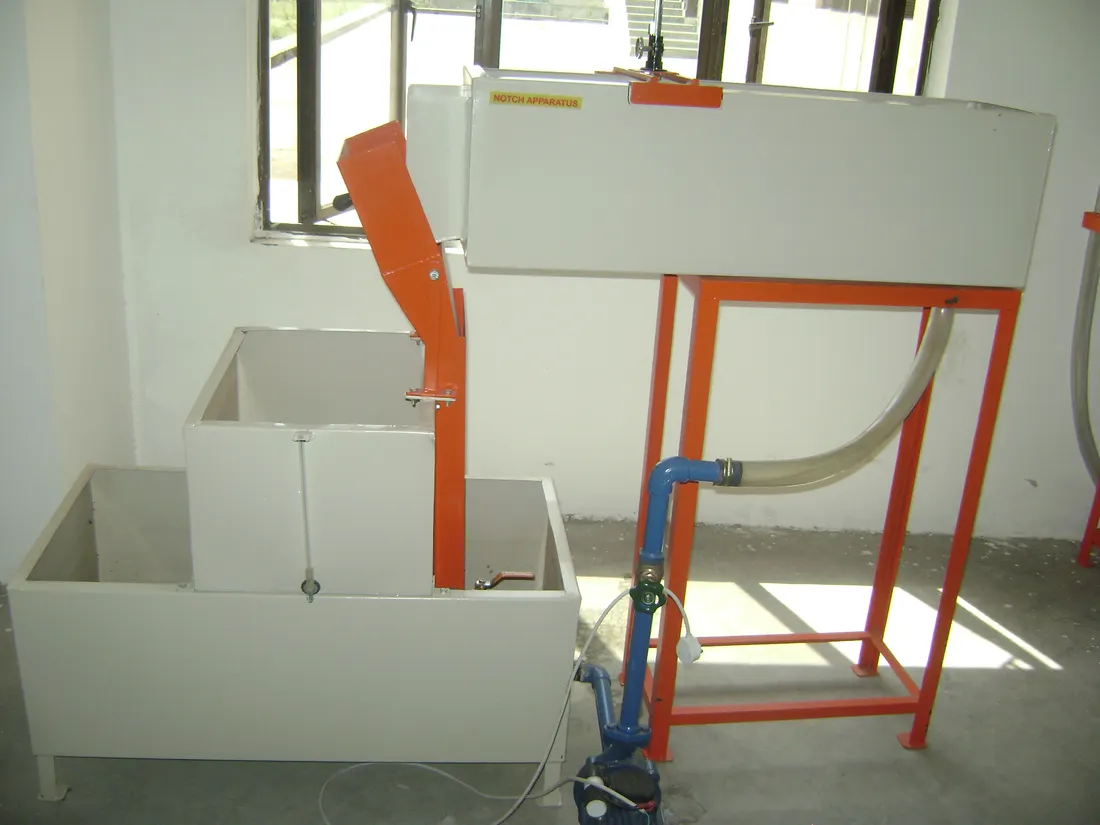 Notch Apparatus (Rectangular & V-Notch)