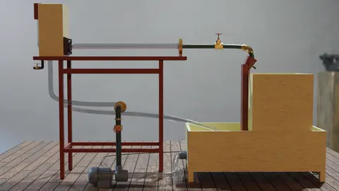 Reynolds Experiment Apparatus