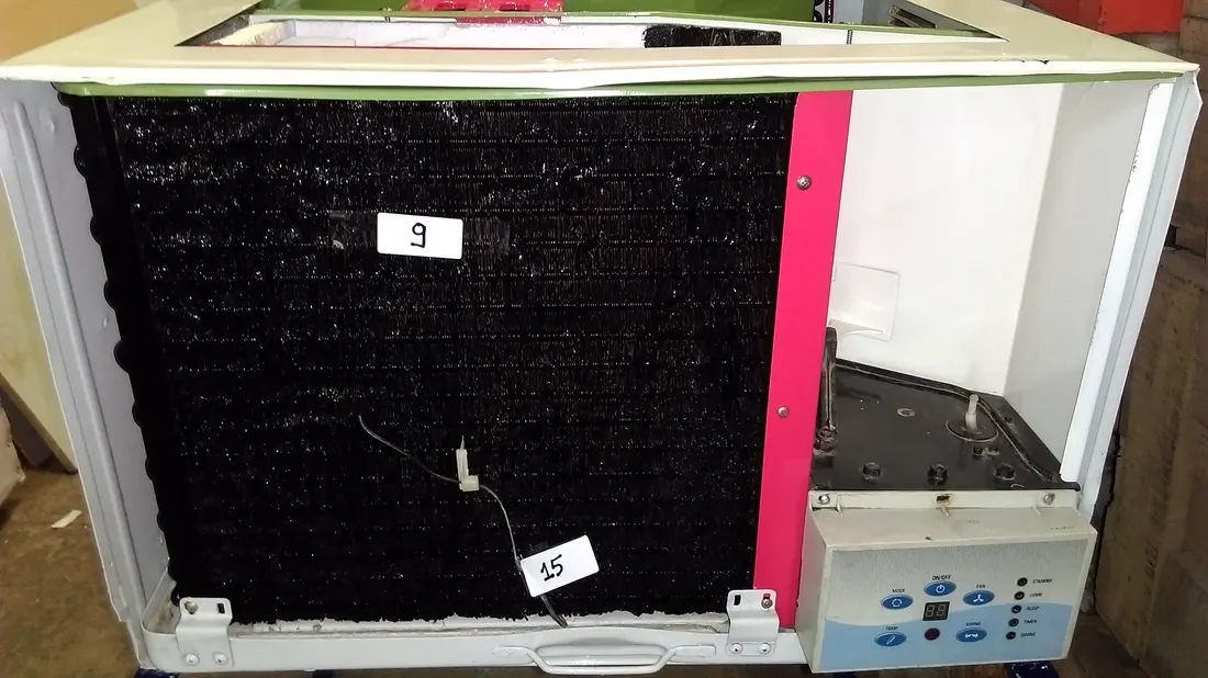 Window Air Conditioner (Cut Section)